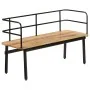 Solid mango wood bench 120x40x70 cm by vidaXL, Benches for halls and storage - Ref: Foro24-247807, Price: 163,05 €, Discount: %
