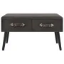 Banco con cajones terciopelo gris 80 cm de vidaXL, Bancos para recibidores y almacenamiento - Ref: Foro24-277080, Precio: 75,...