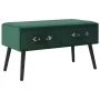 Green velvet bench with drawers 80 cm by vidaXL, Benches for halls and storage - Ref: Foro24-277081, Price: 91,95 €, Discount: %