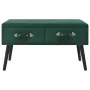 Green velvet bench with drawers 80 cm by vidaXL, Benches for halls and storage - Ref: Foro24-277081, Price: 91,95 €, Discount: %