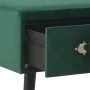 Green velvet bench with drawers 80 cm by vidaXL, Benches for halls and storage - Ref: Foro24-277081, Price: 91,95 €, Discount: %