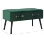 Green velvet bench with drawers 80 cm by vidaXL, Benches for halls and storage - Ref: Foro24-277081, Price: 91,95 €, Discount: %