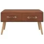 Brown synthetic leather bench with drawers 80 cm by vidaXL, Benches for halls and storage - Ref: Foro24-277076, Price: 74,55 ...