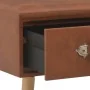 Brown synthetic leather bench with drawers 80 cm by vidaXL, Benches for halls and storage - Ref: Foro24-277076, Price: 74,55 ...
