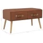 Brown synthetic leather bench with drawers 80 cm by vidaXL, Benches for halls and storage - Ref: Foro24-277076, Price: 74,55 ...