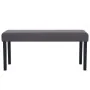 Kunstlederbank 106 cm grau von vidaXL, Bänke für Hallen und Lager - Ref: Foro24-281309, Preis: 78,54 €, Rabatt: %
