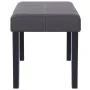 Kunstlederbank 106 cm grau von vidaXL, Bänke für Hallen und Lager - Ref: Foro24-281309, Preis: 78,54 €, Rabatt: %