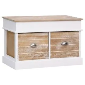 Flurbank aus Paulownia-Holz, 70 x 35 x 45 cm von vidaXL, Bänke für Hallen und Lager - Ref: Foro24-284079, Preis: 165,77 €, Ra...
