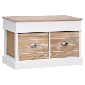 Paulownia wood hall bench 70x35x45 cm by vidaXL, Benches for halls and storage - Ref: Foro24-284079, Price: 159,38 €, Discoun...