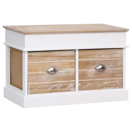 Paulownia wood hall bench 70x35x45 cm by vidaXL, Benches for halls and storage - Ref: Foro24-284079, Price: 165,75 €, Discoun...