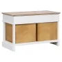 Paulownia wood hall bench 70x35x45 cm by vidaXL, Benches for halls and storage - Ref: Foro24-284079, Price: 165,75 €, Discoun...
