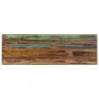 Solid recycled wood and steel bench 110 cm by vidaXL, Benches for halls and storage - Ref: Foro24-286458, Price: 119,51 €, Di...
