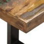 Solid recycled wood and steel bench 110 cm by vidaXL, Benches for halls and storage - Ref: Foro24-286458, Price: 119,51 €, Di...
