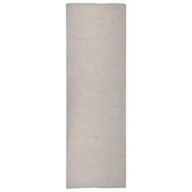 Alfombra de exterior de tejido plano gris taupe 80x250 cm de vidaXL, Alfombras - Ref: Foro24-340779, Precio: 34,58 €, Descuen...