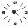 3D wall clock with modern design black 100 cm XXL by vidaXL, Wall clocks - Ref: Foro24-325156, Price: 33,11 €, Discount: %