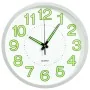 White luminous wall clock 30 cm by vidaXL, Wall clocks - Ref: Foro24-325167, Price: 43,04 €, Discount: %