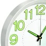 White luminous wall clock 30 cm by vidaXL, Wall clocks - Ref: Foro24-325167, Price: 43,04 €, Discount: %