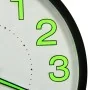 Black luminous wall clock 30 cm by vidaXL, Wall clocks - Ref: Foro24-325166, Price: 42,80 €, Discount: %
