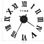 3D-Wanduhr mit modernem Design schwarz 100 cm XXL von vidaXL, Wanduhren - Ref: Foro24-325159, Preis: 21,70 €, Rabatt: %