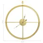 Goldene Wanduhr aus Eisen, 52 cm von vidaXL, Wanduhren - Ref: Foro24-325170, Preis: 46,37 €, Rabatt: %
