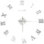 3D wall clock with modern silver design 100 cm XXL by vidaXL, Wall clocks - Ref: Foro24-325161, Price: 16,15 €, Discount: %