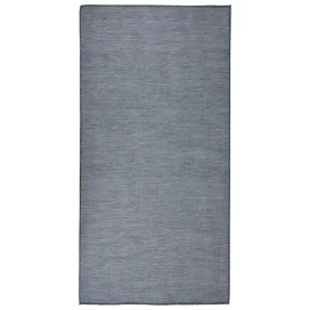 Blaue flachgewebte Außenteppich 100x200 cm von vidaXL, Teppiche - Ref: Foro24-340794, Preis: 38,31 €, Rabatt: %