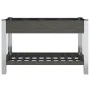 Garden bed with shelf WPC gray 120x50x75 cm by vidaXL, Pots and planters - Ref: Foro24-362570, Price: 216,20 €, Discount: %