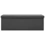 Gray PVC folding storage bench by vidaXL, Benches for halls and storage - Ref: Foro24-338799, Price: 59,93 €, Discount: %
