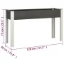Gray WPC garden bed 120x40x75 cm by vidaXL, Pots and planters - Ref: Foro24-362566, Price: 138,97 €, Discount: %