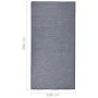 Blaue flachgewebte Außenteppich 100x200 cm von vidaXL, Teppiche - Ref: Foro24-340794, Preis: 38,31 €, Rabatt: %