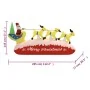 Papá Noel y renos de Navidad inflables con LED 145 cm de vidaXL, Luces de Navidad - Ref: Foro24-345327, Precio: 79,05 €, Desc...
