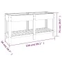 Gartenbeet mit grauem WPC-Regal 150x50x75 cm von vidaXL, Töpfe und Pflanzgefäße - Ref: Foro24-362571, Preis: 135,33 €, Rabatt: %