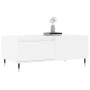 White plywood coffee table 90x50x36.5 cm by vidaXL, Coffee table - Ref: Foro24-830796, Price: 70,28 €, Discount: %