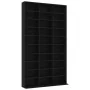 Armario para CDs madera contrachapada negro 102x16x177,5 cm de vidaXL, Almacenamiento para CD y DVD - Ref: Foro24-801779, Pre...