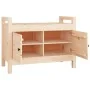 Solid pine wood hall bench 80x40x60 cm by vidaXL, Benches for halls and storage - Ref: Foro24-821779, Price: 81,52 €, Discoun...