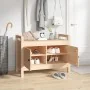 Solid pine wood hall bench 80x40x60 cm by vidaXL, Benches for halls and storage - Ref: Foro24-821779, Price: 81,52 €, Discoun...