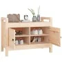 Solid pine wood hall bench 80x40x60 cm by vidaXL, Benches for halls and storage - Ref: Foro24-821779, Price: 81,52 €, Discoun...