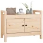 Solid pine wood hall bench 80x40x60 cm by vidaXL, Benches for halls and storage - Ref: Foro24-821779, Price: 81,52 €, Discoun...
