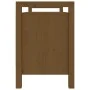 Solid pine wood hall bench honey brown 110x40x60 cm by vidaXL, Benches for halls and storage - Ref: Foro24-821792, Price: 120...