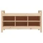 Flurbank aus massivem Kiefernholz, 110 x 40 x 60 cm von vidaXL, Bänke für Hallen und Lager - Ref: Foro24-821789, Preis: 95,86...