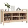 Flurbank aus massivem Kiefernholz, 110 x 40 x 60 cm von vidaXL, Bänke für Hallen und Lager - Ref: Foro24-821789, Preis: 95,86...