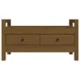 Solid pine wood hall bench honey brown 80x40x43 cm by vidaXL, Benches for halls and storage - Ref: Foro24-821787, Price: 89,7...