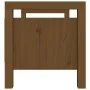 Solid pine wood hall bench honey brown 80x40x43 cm by vidaXL, Benches for halls and storage - Ref: Foro24-821787, Price: 89,7...