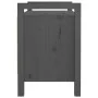 Massivholz Kiefer Flurbank grau 80x40x60 cm von vidaXL, Bänke für Hallen und Lager - Ref: Foro24-821781, Preis: 107,10 €, Rab...