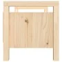 Solid pine wood hall bench 80x40x43 cm by vidaXL, Benches for halls and storage - Ref: Foro24-821784, Price: 66,22 €, Discoun...
