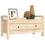 Solid pine wood hall bench 80x40x43 cm by vidaXL, Benches for halls and storage - Ref: Foro24-821784, Price: 66,22 €, Discoun...