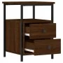 Nachttisch aus eichenbraunem Holzwerkstoff, 34 x 35,5 x 50 cm von vidaXL, Nachttische - Ref: Foro24-826021, Preis: 44,03 €, R...