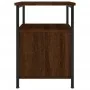Nachttisch aus eichenbraunem Holzwerkstoff, 34 x 35,5 x 50 cm von vidaXL, Nachttische - Ref: Foro24-826021, Preis: 44,03 €, R...