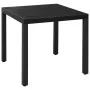5-piece black aluminum garden dining set by vidaXL, Garden sets - Ref: Foro24-3070649, Price: 362,27 €, Discount: %