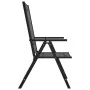 7-teiliges Garten-Essset aus schwarzem Aluminium von vidaXL, Gartensets - Ref: Foro24-3200603, Preis: 503,26 €, Rabatt: %
